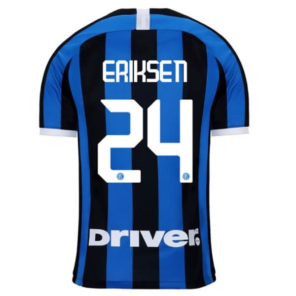 Camiseta Inter Milan NO.24 Eriksen 1ª Kit 2019 2020 Azul